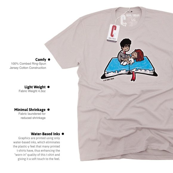 “New Life” Premium Witnessing T-Shirt - Picture 3 of 13